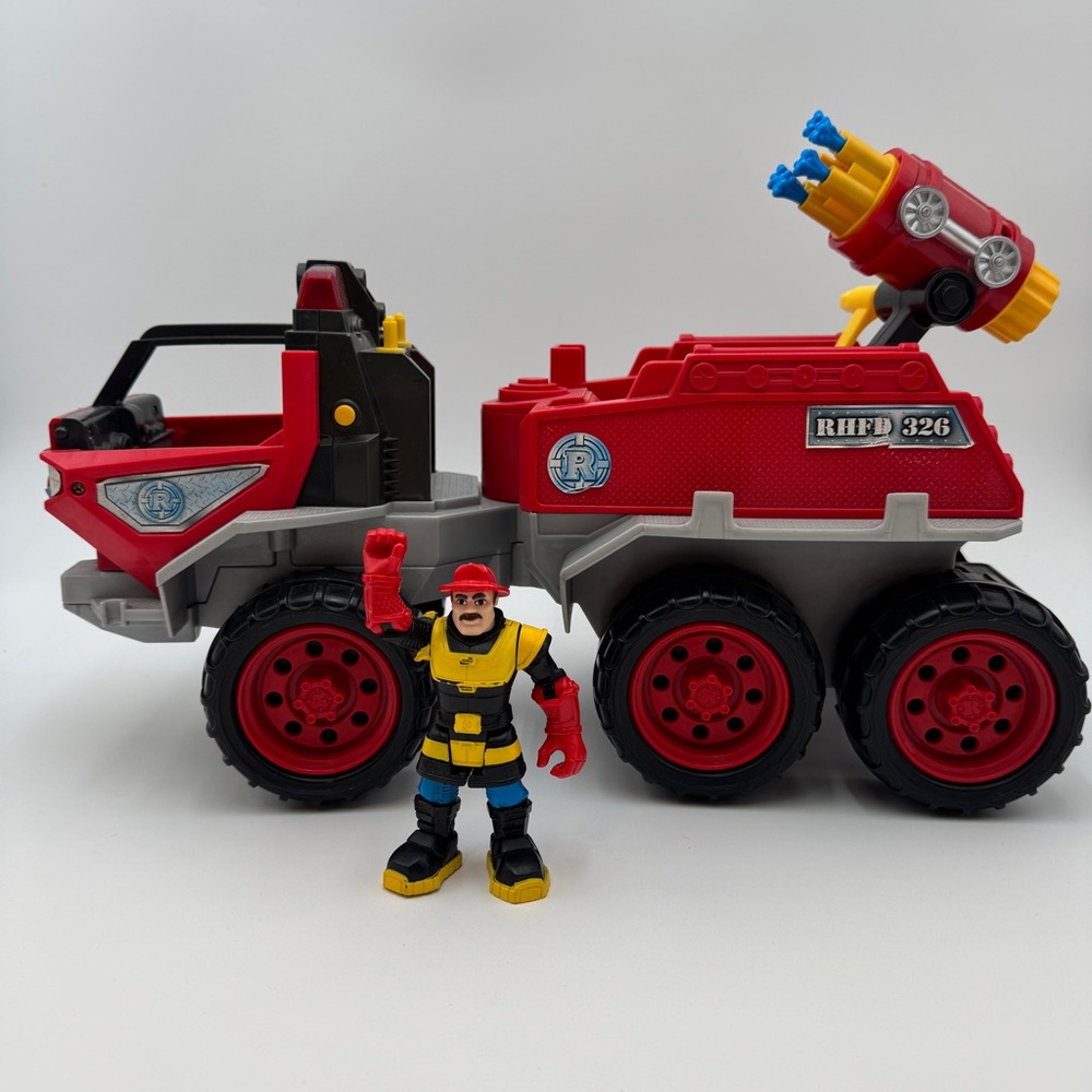 Fisher Price Rescue Hero’s Transforming Fire Truck